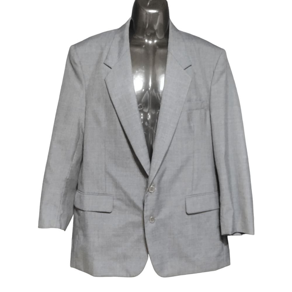 Carlo Briani Dark Gray Wool Suit Jacket Blazer Sz 44R 44 Regular *Jacket Only*